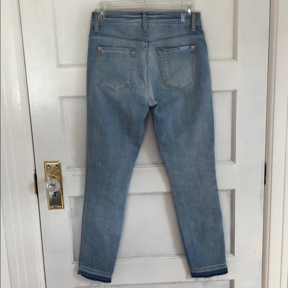 7 For All Mankind Split Hem Skinny Size 26 - Picture 2 of 6